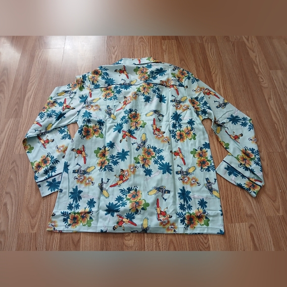 Batman with Hawaiian Print Men's Pajama Set - Picture 13 of 13